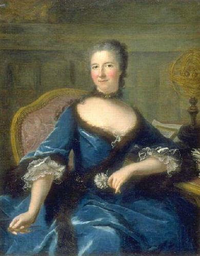 unknow artist Portrait de Emilie Le Tonnelier de Breteuil, marquise du Chatelet Norge oil painting art